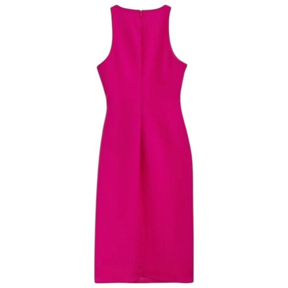 Likely Decklin Fuchsia Midi Dress Contemporary Revolve Saks Size 2 - Picture 5 of 9